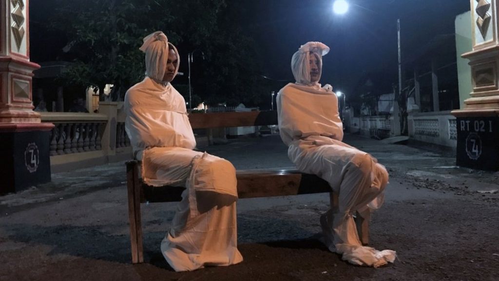 Indonesian village recruits ghosts