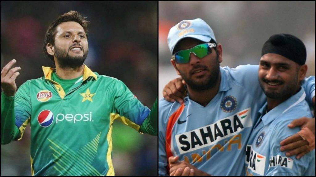 Yuvraj Singh, Harbhajan Singh and Shikhar Dhawan angry over Shahid Afridi