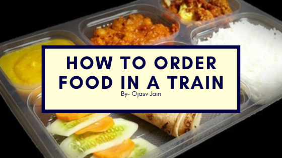 how to order food in a train