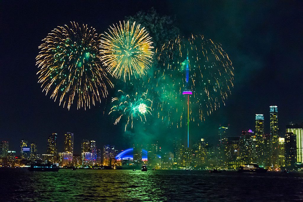 Canada Day Toronto Fireworks 2020