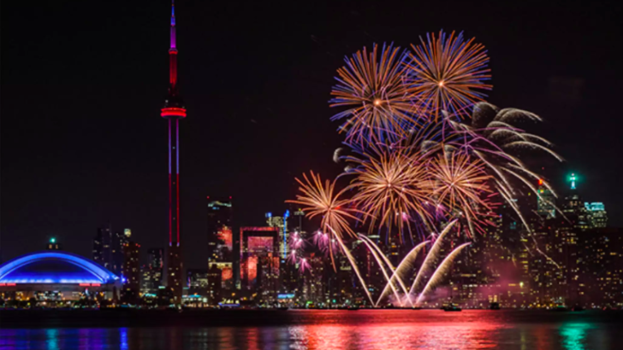 Canada Day Toronto Fireworks 2020