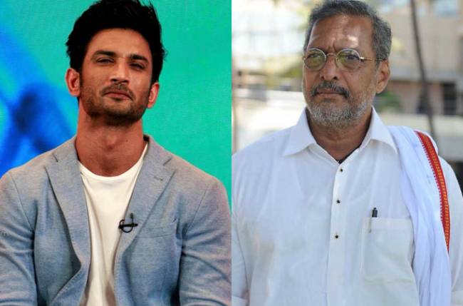 Nana Patekar Meets Singh Rajput's parents in Patna - First bollywood celebrity to visit parents of the late actor