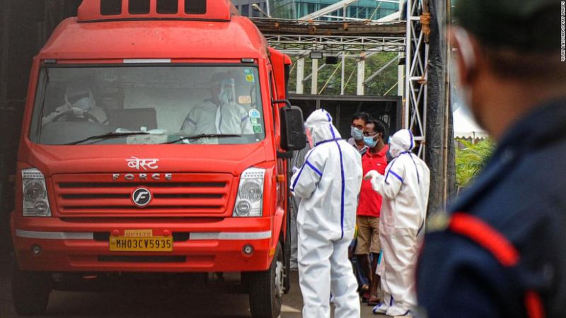 Nisarga storm hits the coast of Maharashtra