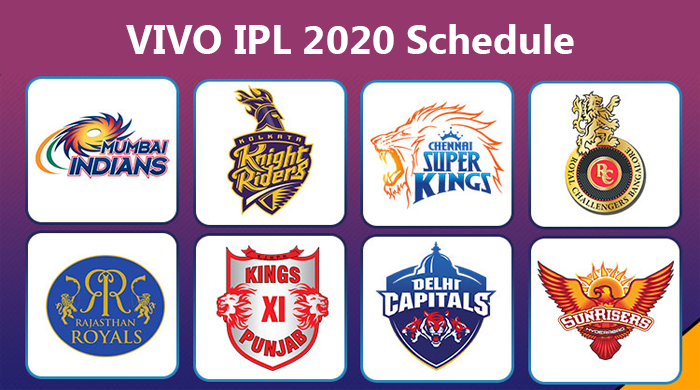 IPL 2020 Full Schedule