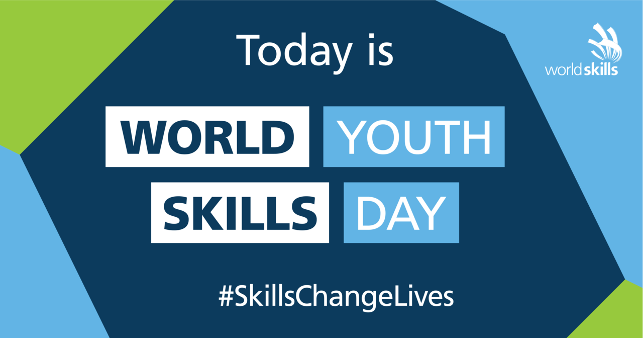 World Youth Skills Day Posters, Quotes, & WhatsApp Status