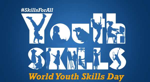 World Youth Skills Day Posters, Quotes, & WhatsApp Status