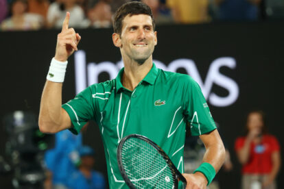 Novak Djokovic tennis racket 