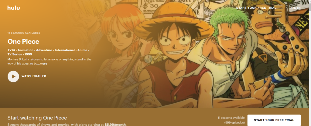 One Piece Hulu