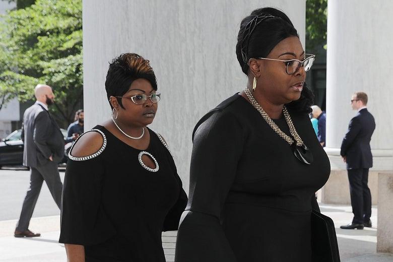 Action taken against FB and Diamond & Silk incident