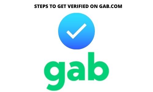 How to get verified on Gab.com