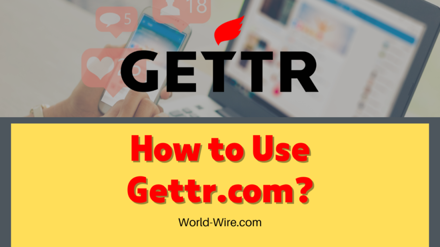 How to use gettr.com