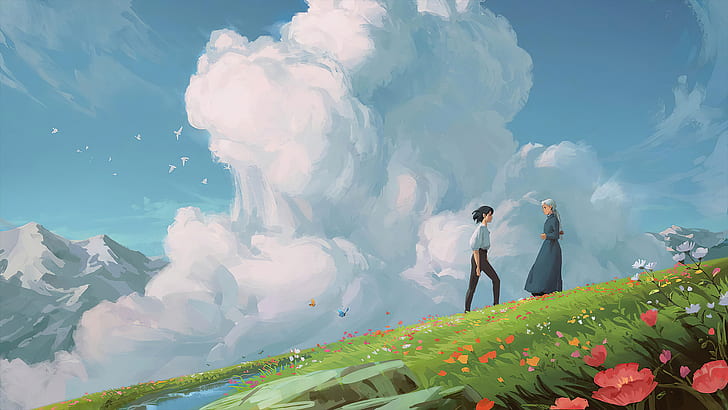 Best Romance Anime - Howl’s Moving Castle