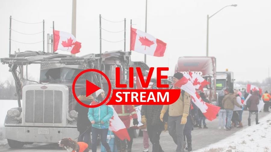 Truckers Freedom Convoy Ottawa live stream