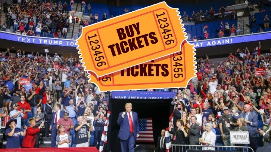 Steps to Book Tickets for Trump Rally Live in Conroe, Texas WorldWire