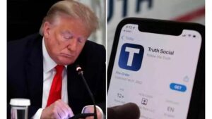 Trump's Truth Social android