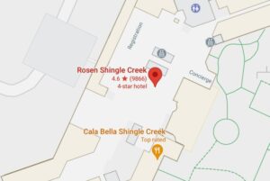 Parking Guide CPAC 2022 venue Rosen Shingle Creek Orlando