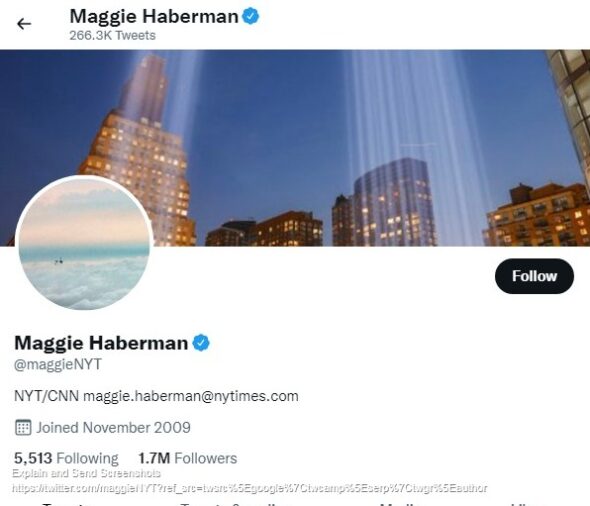 Maggie Haberman bio, net worth, twitter, age, family and more World