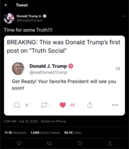 Truth Social App first look