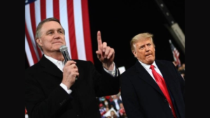 Trump David Perdue fundraiser rally