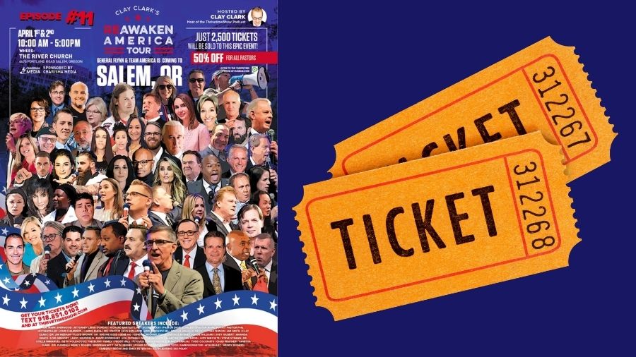 Steps To Buy Tickets For ReAwaken America Tour, Salem, Oregon