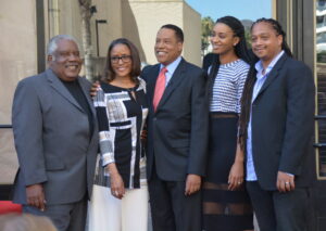 Larry Elder and family