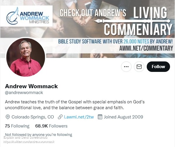 Andrew Wommack (@andrewwommack) _ Twitter