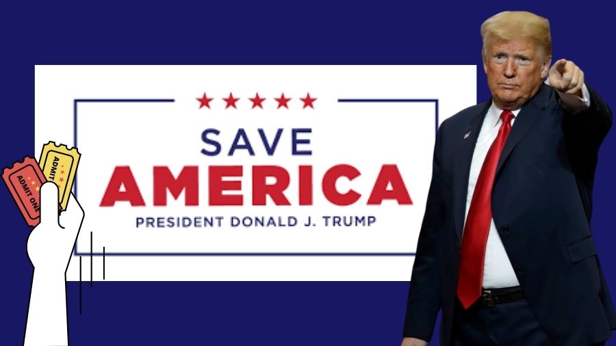 Steps to Buy Tickets for Save America Rally, Selma, North Carolina