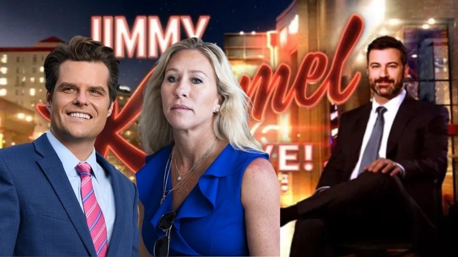 Watch Marjorie Taylor Greene & Matt Gaetz with Jimmy Kimmel