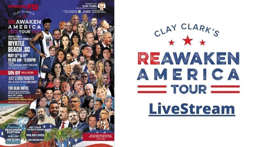 Watch ReAwaken America Tour Carolina Opry Theatre Live Stream