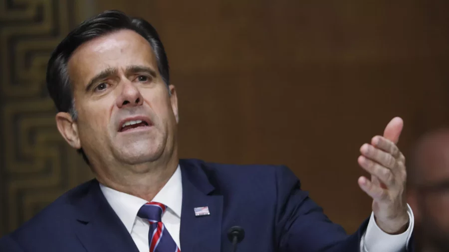 Director of National Intelligence John Ratcliffe