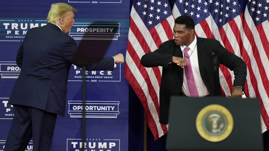 Herschel Walker & Trump