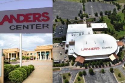Landers Center Parking Guide, Mississippi