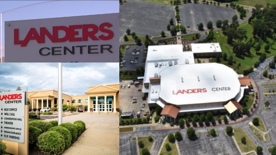 Landers Center Parking Guide, Mississippi
