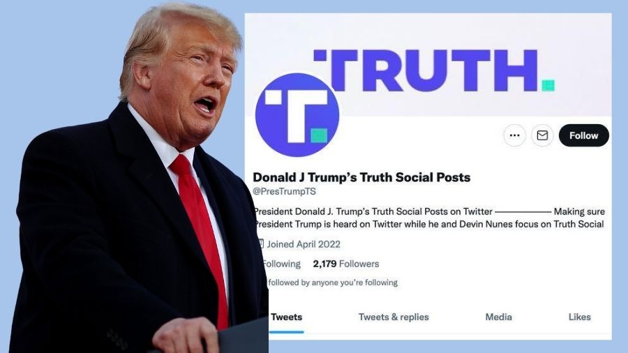 Twitter account dedicated to Trump's Truth Social posts has been scrapped