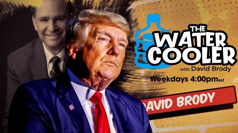 Watch President Trump Live with David Brody at The Water Cooler [Full Interview]