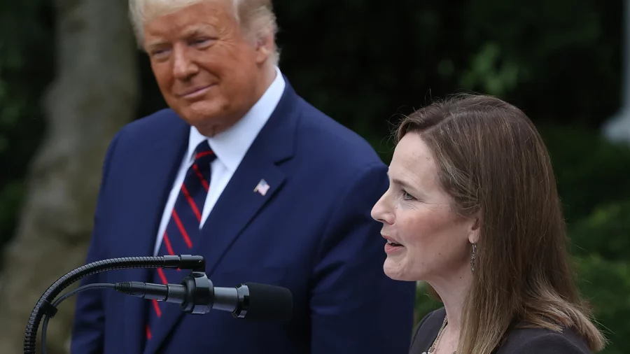 Amy and President Trump