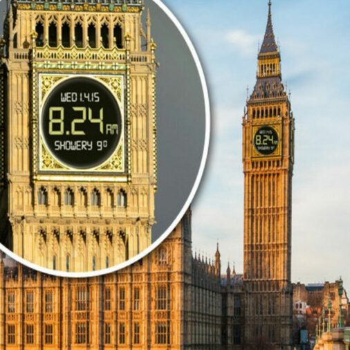 Big Ben goes digital