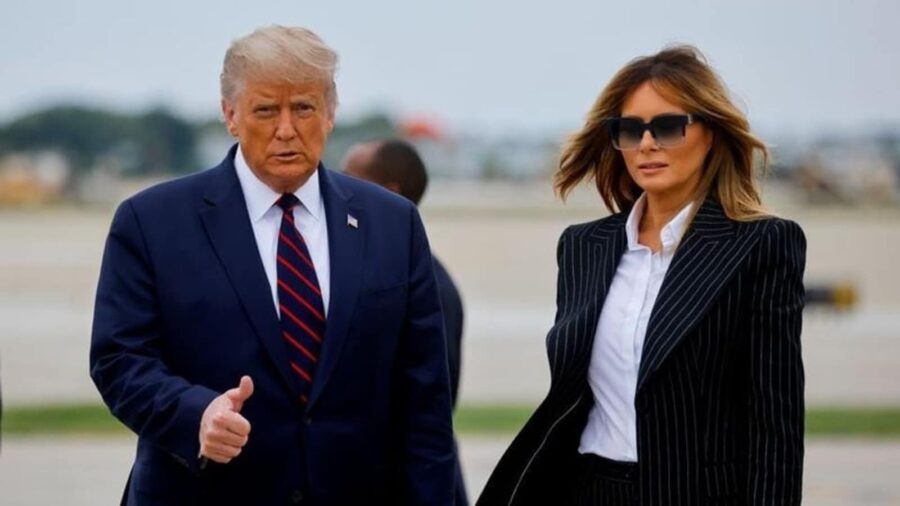 Melania and Donald Trump