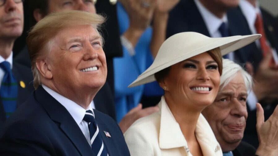 Melania and President Trump