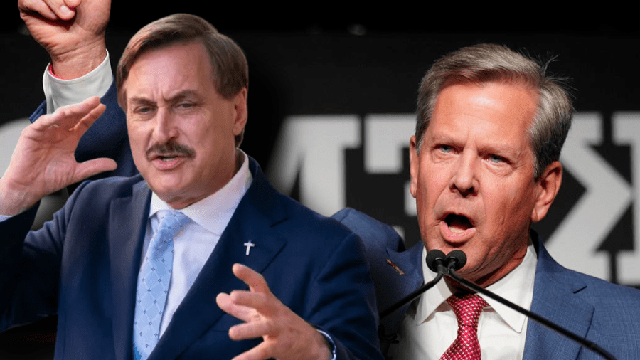 Mike Lindell Assures he had 'preliminary proof' Brian Kemp stole the Georgia primary