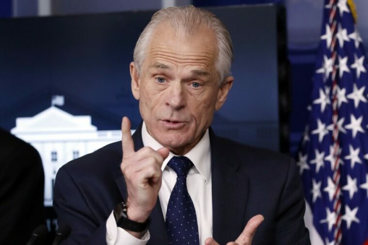 Peter Navarro said during the hearing that the Jan. 6 committee was a "sham committee" and that prosecutors were "playing hardball" and "despicable."
