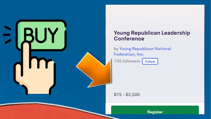 Steps to Book Tickets for 2022 YOUNG REPUBLICAN LEADERSHIP CONFERENCE