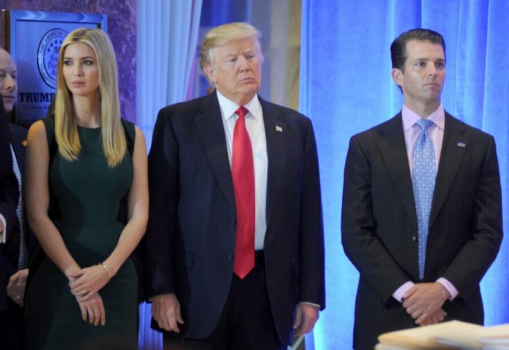 Ivanka Trump and Donald Trump Jr are required to testify in court.