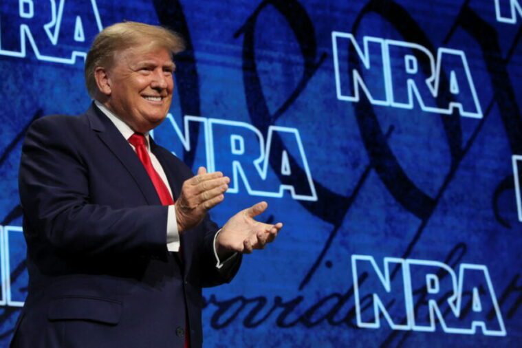 Trump at the NRA annual meeting 2022