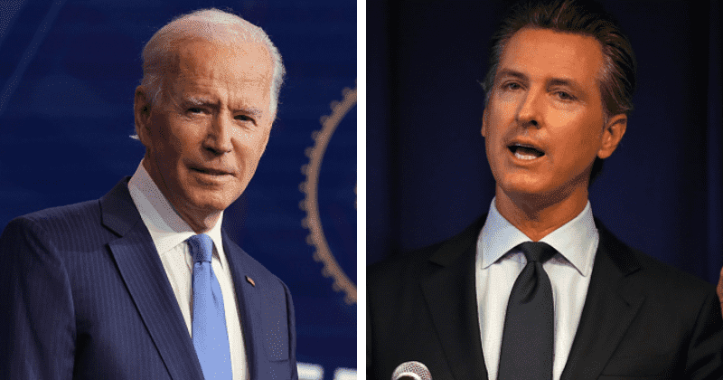 gavin newsom joe biden