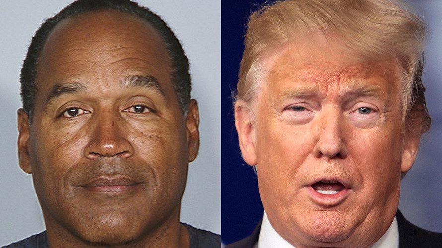 oj simpson donald trump