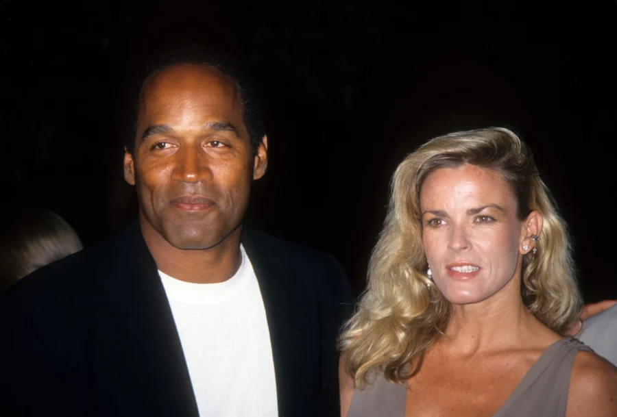 Nicole Brown and OJ Simpson