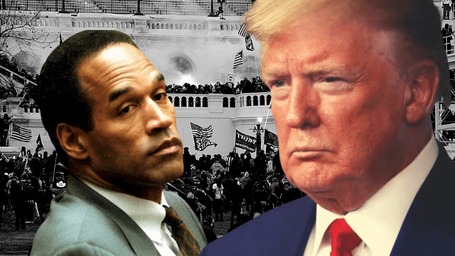 OJ Simpson defence - Donald Trump's Testimony if he charged over Jan 6
