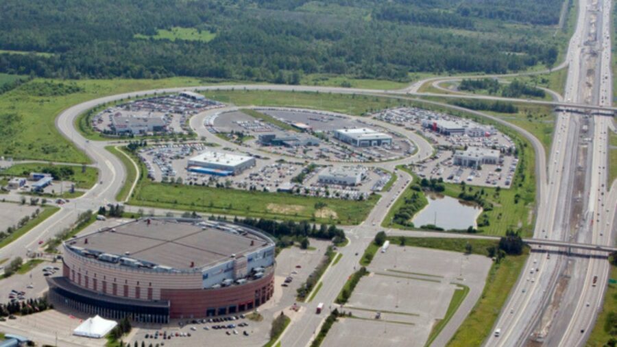 Parking at Canadian Tire Centre