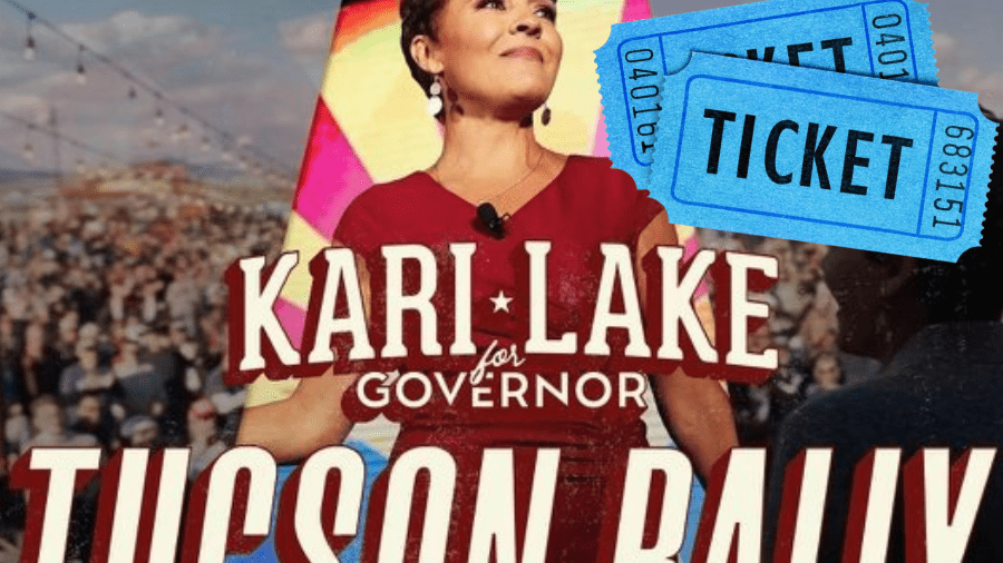 Steps to Register for Tickets for Kari Lake Tucson Rally